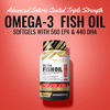 Musclexp Ultra Fish Oil Triple Strength Omega 3 1250Mg 560 Mg Epa /400 Gm Dha - 60 Softgel Capsules