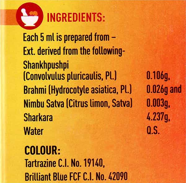 Dabur Shankhapushpi Syrup 450 Ml