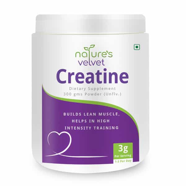 Natures Velvet Micronised Creatine Monohydrate | 300Gms