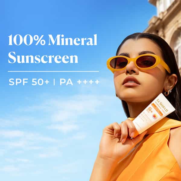La Shield Fisico Matte Sunscreen Gel | Expert Sensitive Protect | Spf 50 + Pa +++ | 50 Gm