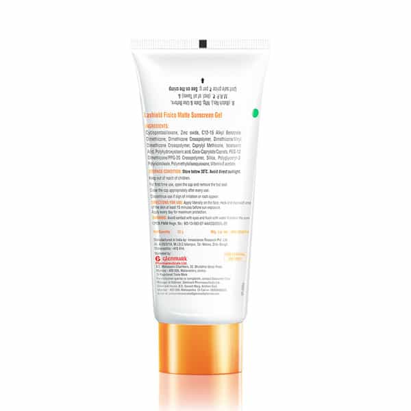 La Shield Fisico Matte Sunscreen Gel | Expert Sensitive Protect | Spf 50 + Pa +++ | 50 Gm