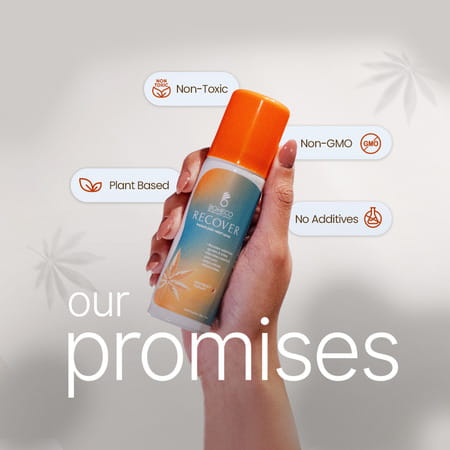 Boheco Recover Instant Pain Relief Spray | With Vijaya Leaf Extract | Heatfrost Therapy | 48 Ml