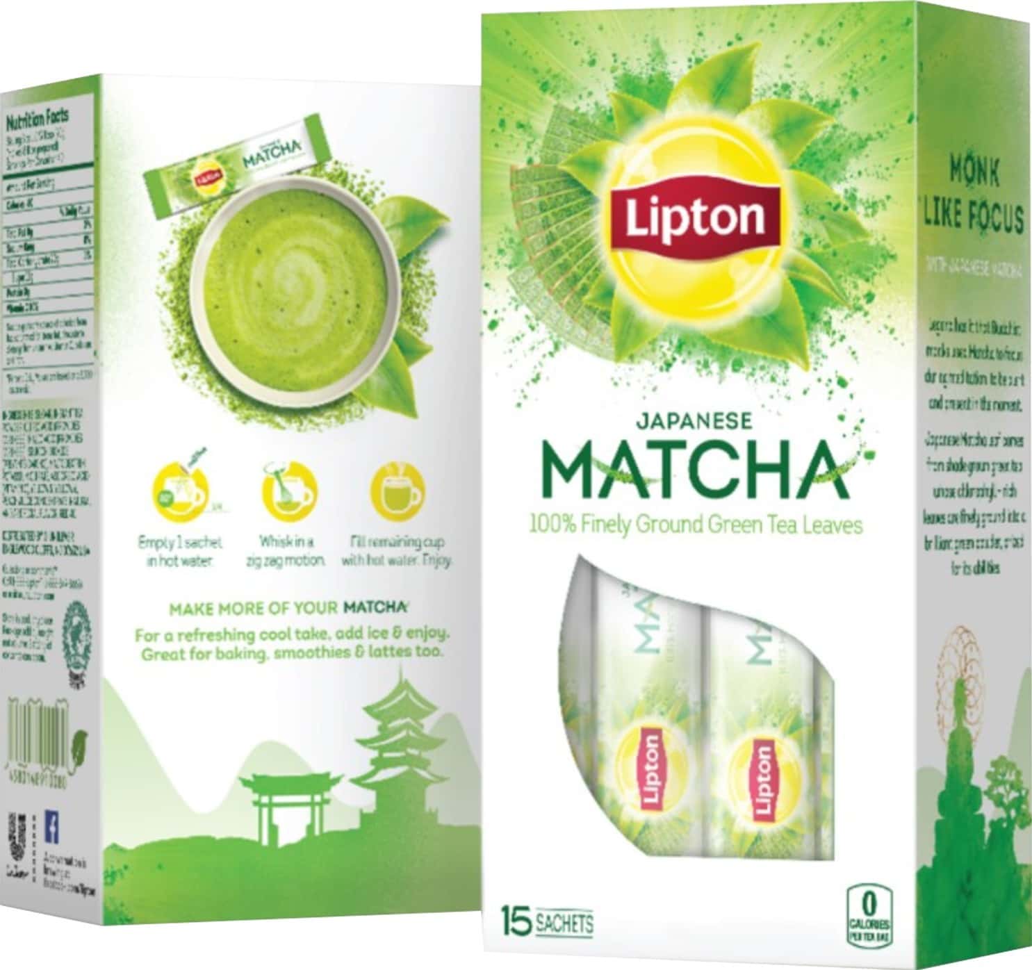 Buy LIPTON JAPANESE MATCHA GREEN TEA 15 G Online & Get Upto 60 OFF at