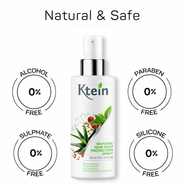 Ktein Natural Hair Heat Protection Spray (100Ml)