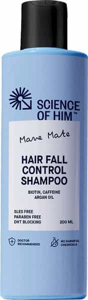 Science Of Him Mane Mate Hair Fall Control Shampoo