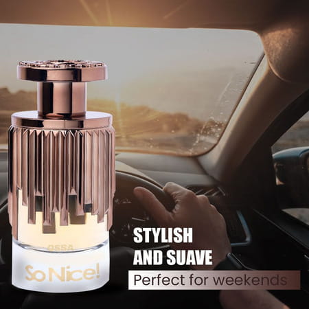 Ossa So Nice Eau De Parfum | Musky | Floral And Fruity Notes | For Women | 100Ml