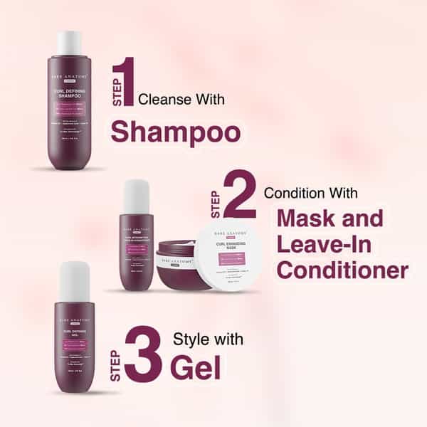 Bare Anatomy Curl Enhancing Hair Mask | Smoothens & Conditions With Curl Retention - 250Gm