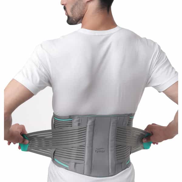 Tynor Ls Belt Lumbopore Grey Xl 1 Unit