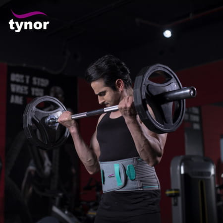 Tynor Ls Belt Lumbopore Grey Xl 1 Unit
