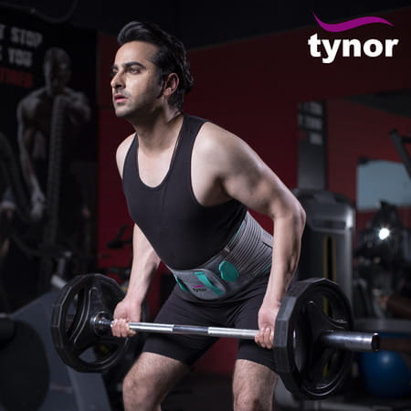 Tynor Ls Belt Lumbopore Grey Xl 1 Unit