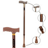Guardian Walking Stick For Patients | Unisex | Adjustable | Aluminum | Bronze