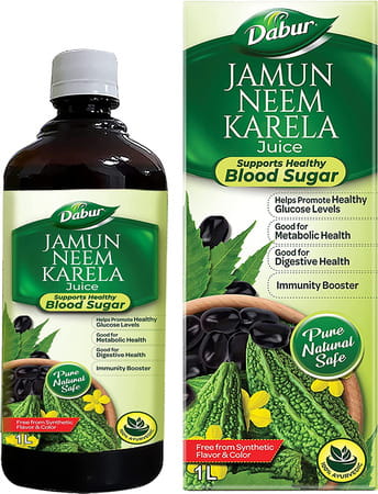 Dabur Jamun Neem Karela Juice - 1 Litre