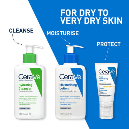 Cerave Moisturising Lotion For Normal To Dry Skin | 236ml