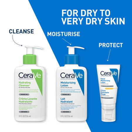 Cerave Moisturizing Lotion For Dry To Very Dry Skin - 236ml