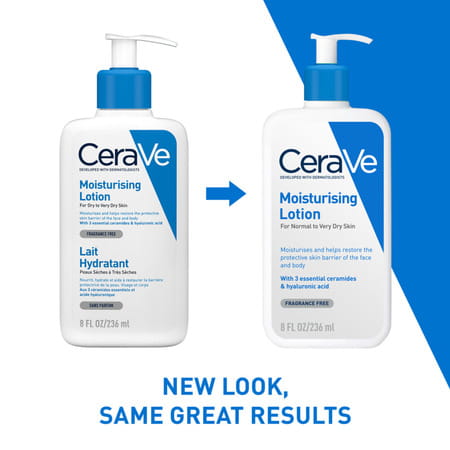 Cerave Moisturizing Lotion For Dry To Very Dry Skin - 236ml