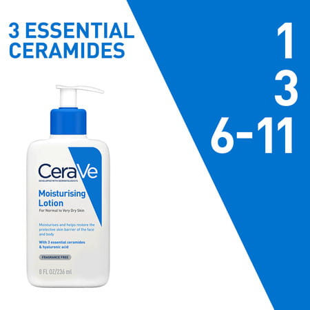 Cerave Moisturizing Lotion For Dry To Very Dry Skin - 236ml
