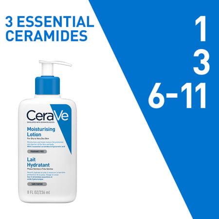 Cerave Moisturizing Lotion For Dry To Very Dry Skin - 236ml