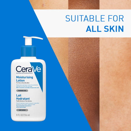 Cerave Moisturizing Lotion For Dry To Very Dry Skin - 236ml