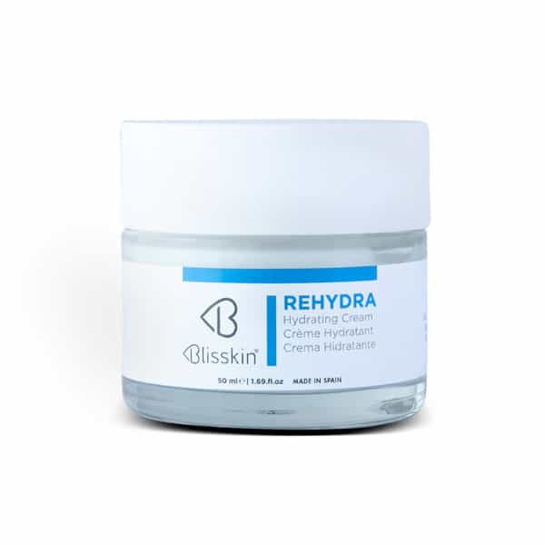 Blisskin Rehydra Hydrating Cream | Hyaluronic Acid & Palmitoyl Tetrapeptide-7|All Skin Types 50Ml