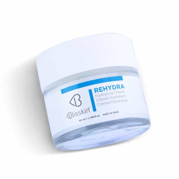 Blisskin Rehydra Hydrating Cream | Hyaluronic Acid & Palmitoyl Tetrapeptide-7|All Skin Types 50Ml