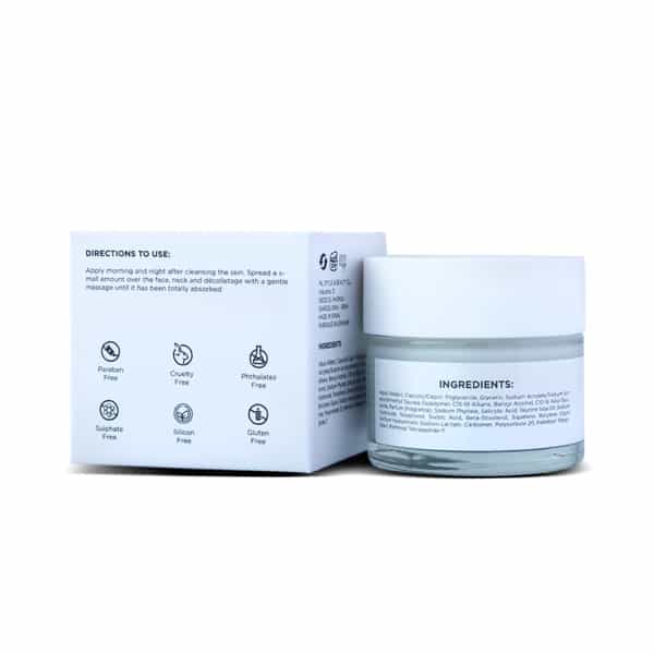 Blisskin Rehydra Hydrating Cream | Hyaluronic Acid & Palmitoyl Tetrapeptide-7|All Skin Types 50Ml