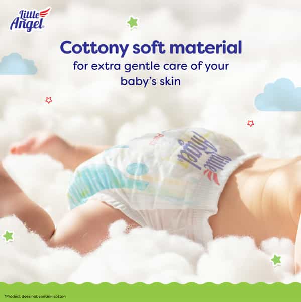Little Angel Premier Pants Baby Diapers (Xl) Size 40 Count Pack Of 2 20 Count/Pack 12-15 Kg