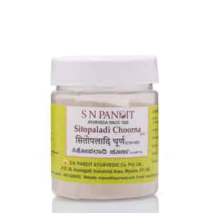 S N Pandit Ayurveda Sitopaldi Choorna - 100g