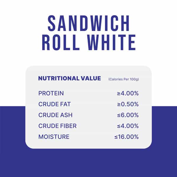 Snackers Non Rawhide Chews Sandwich Roll White Dog Treats | 225 G