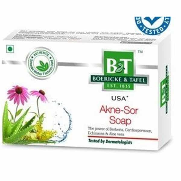 Boericke & Tafel Bt Akne-Sor Soap | 75 G X Pack Of 3