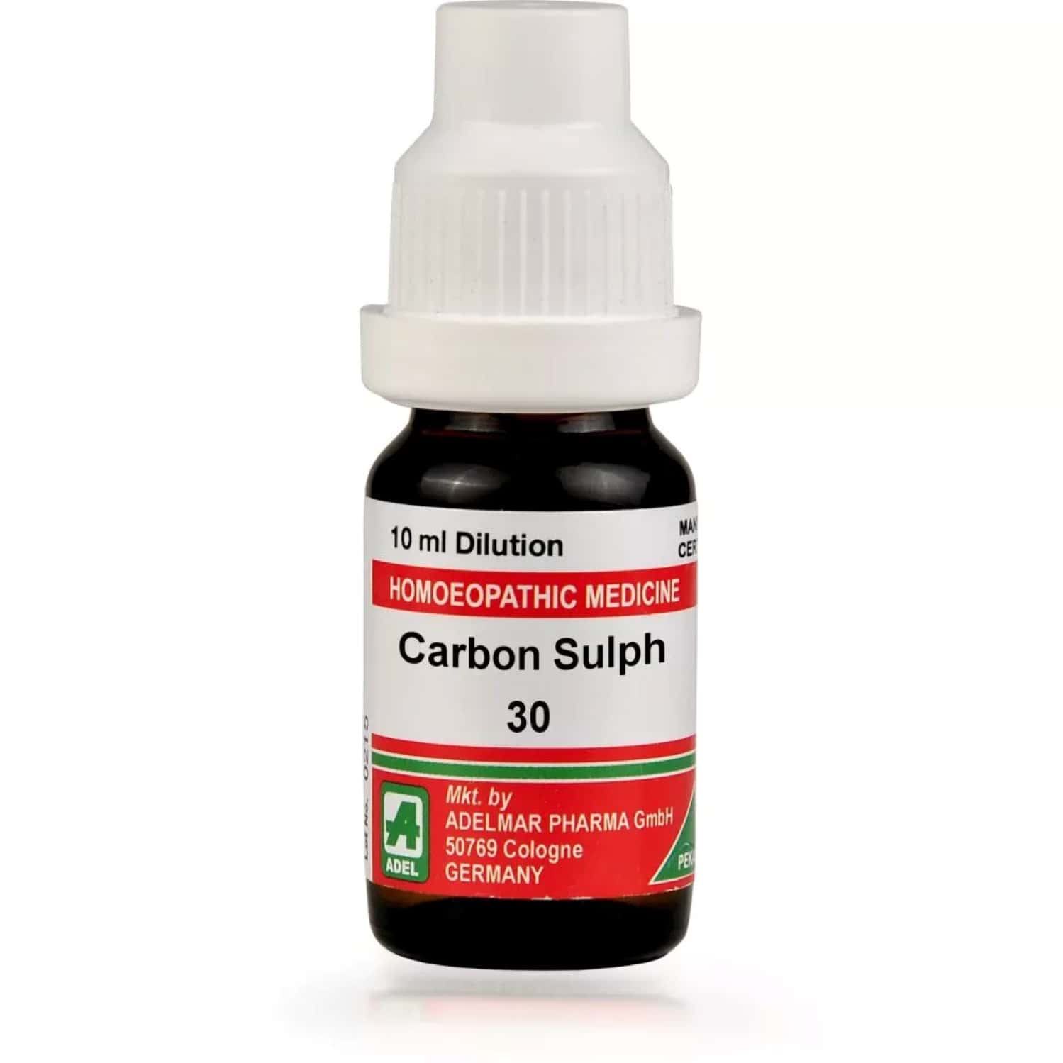 Adel Carboneum Sulphuratum Dilution 30 10 Ml
