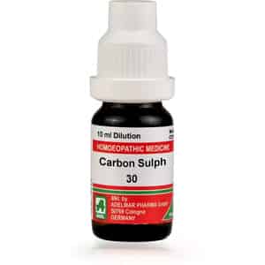 Adel Carboneum Sulphuratum Dilution 30 10 Ml