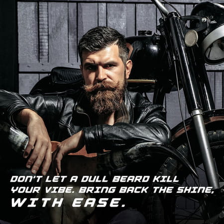 Biker'S Beard Styling Oil For Shiny Look With Goodness Of Argan Oil And Vitamin E Oil (30 Ml)