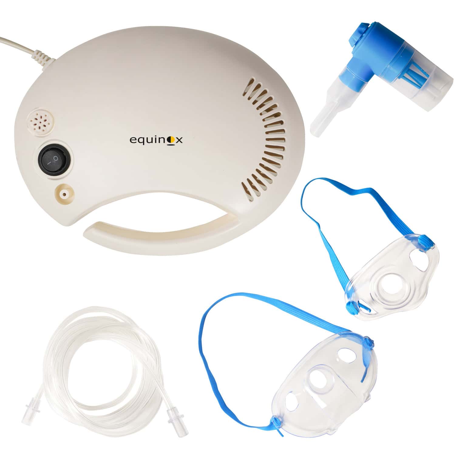 Equinox Eq-nl-28 Compressor Nebulizer Machine | Kids & Adult | Portable Nebulizer|18 Months Warranty