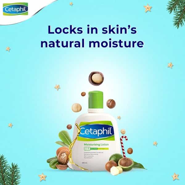 Cetaphil Moisturising Lotion 250Ml & Oily Skin Cleanser 125Ml | Sensitive Or Dry Skin