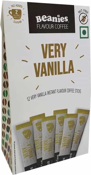 Beanies Flavoured Instant Coffee - Sticks Very Vanilla 24G