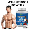 Riffway Weight Proz Weight Gain Powder | Safe & Effective Way For Your Weight Gain Goals (2X200gm)