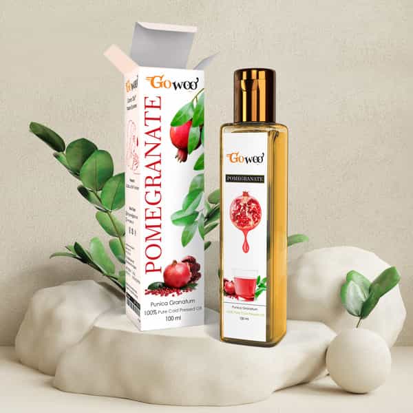 Pack Of 2 Vanilla Essential Oil & Pomegranate Seed Carrier Oil - 100% Pure & Natural Oil