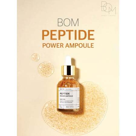 B.o.m Peptide Power Ampoule - Firming Care -Radiant Skin - 30Ml