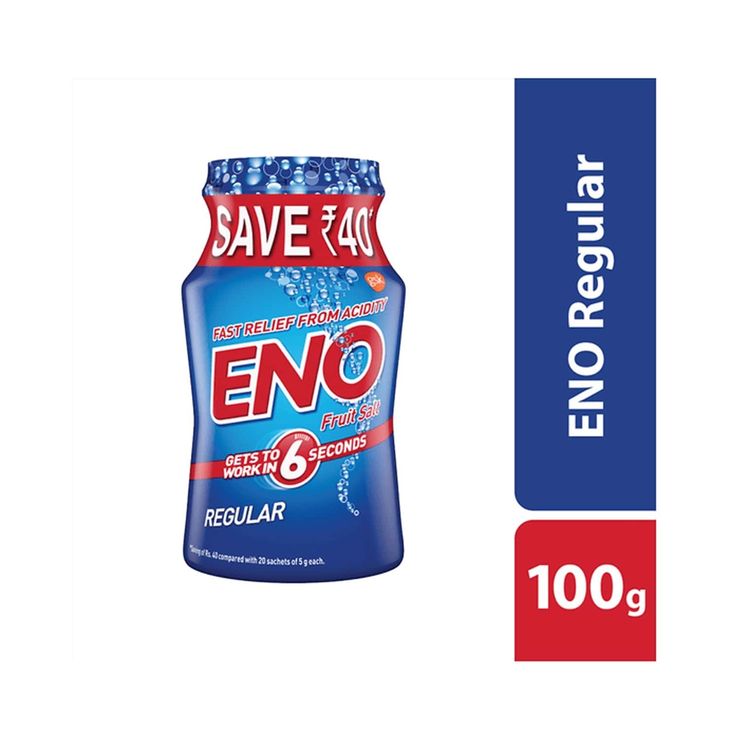 Buy ENO REGULAR POWDER 100 GM Online & Get Upto 60 OFF at PharmEasy