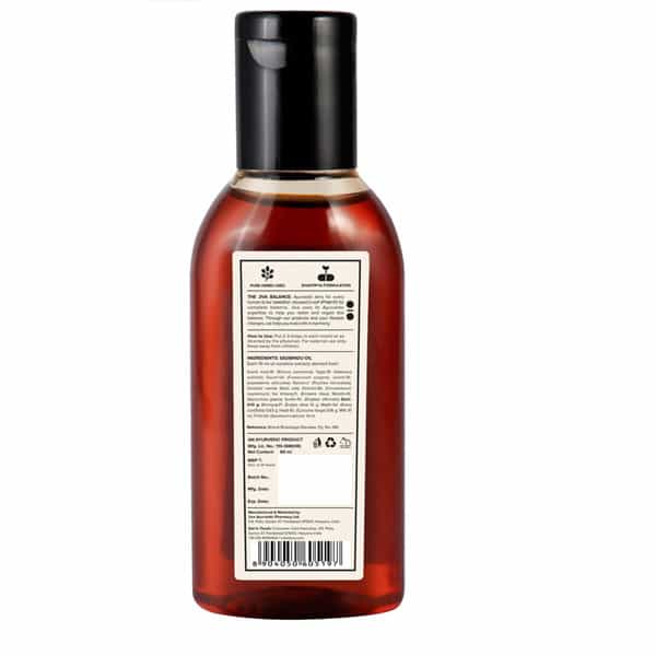 Jiva Sadbindu Oil| Effective Nasal Drop | For Healthy Nose - 60Ml (Pack Of 3)