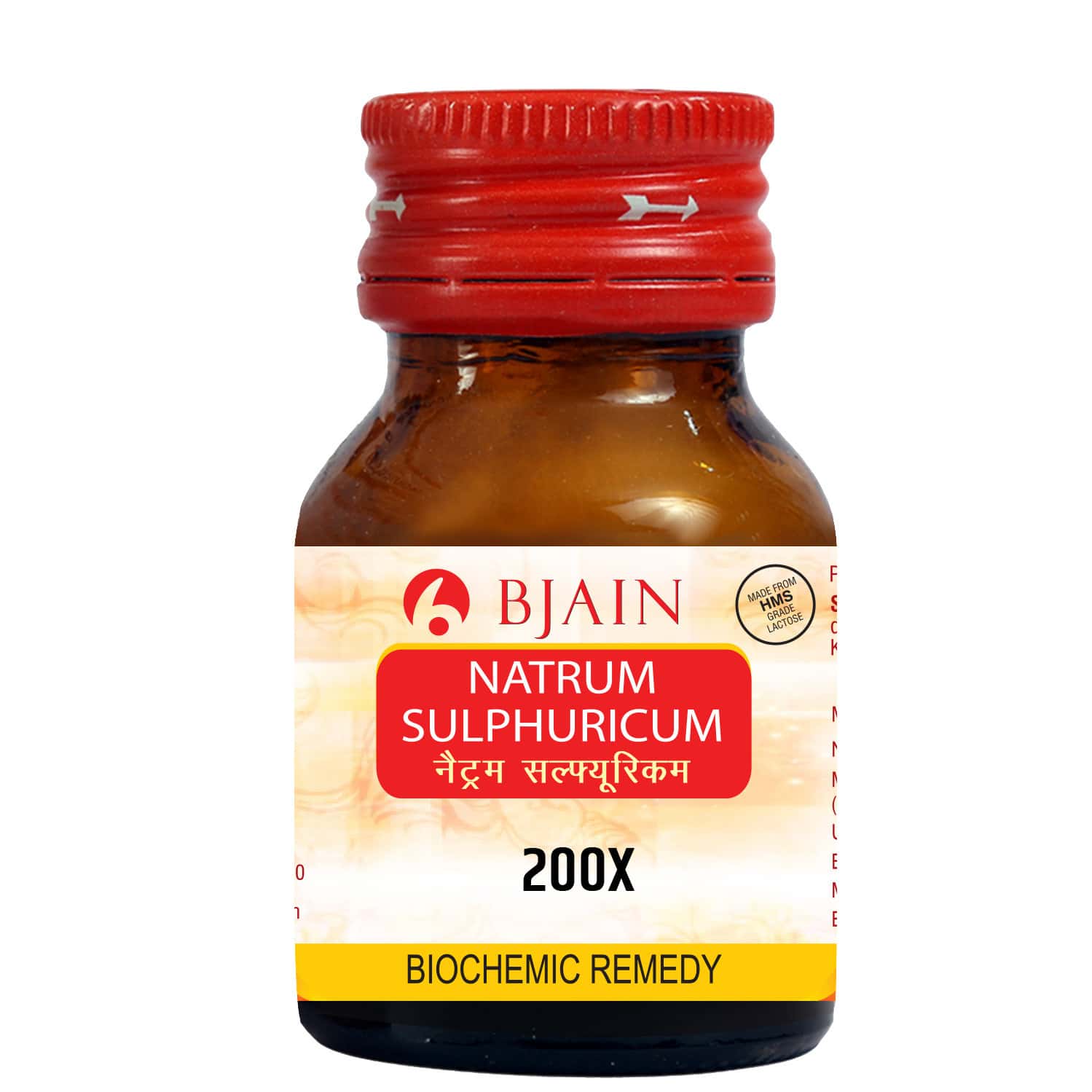 Bjain Natrum Sulphuricum Biochemic Tablet 200x | 25gm