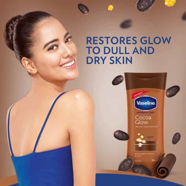 Vaseline Intensive Care Cocoa Glow Body Lotion-200 Ml