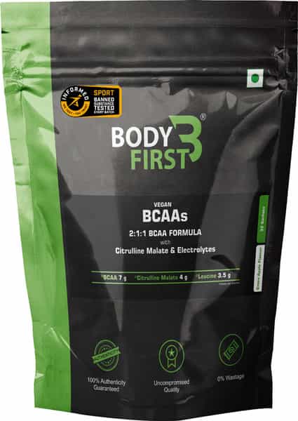 Bodyfirst Vegan 7G Bcaa + 4G Citrulline Green Apple