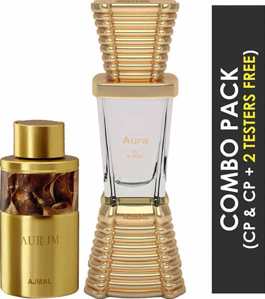 Ajmal Aurum Cp Attar 10Ml For Women And Aura Cp Attar 10Ml For Unisex