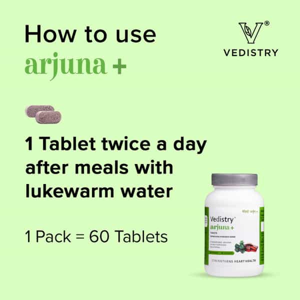 Vedistry Arjuna+ Buy 2 Get 1 Free