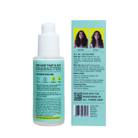 Moxie Beauty Frizz Fighting Hair Serum (With Spf35) 50ml
