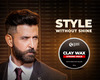 Beardo Hair Clay Wax - Strong Hold For Men - 100 Gm