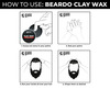 Beardo Hair Clay Wax - Strong Hold For Men - 100 Gm
