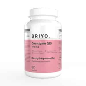 Briyo Coenzyme Q10 100 Mg Dietary Supplement For Cardiovascular Health Capsules - 60n