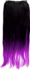 Streak Street Electric Purple Ombre Hair Extensions